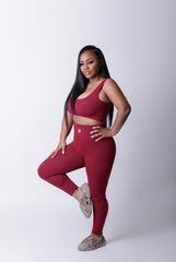 B Wine Seamless 2 piece set